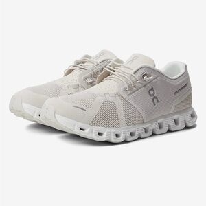 On Cloud 5 Women Running Shoe (Pearl/ White)